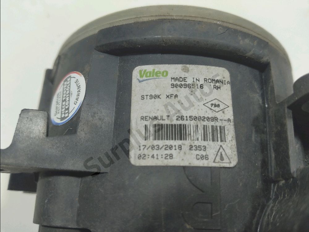 Antibrouillard avant droit