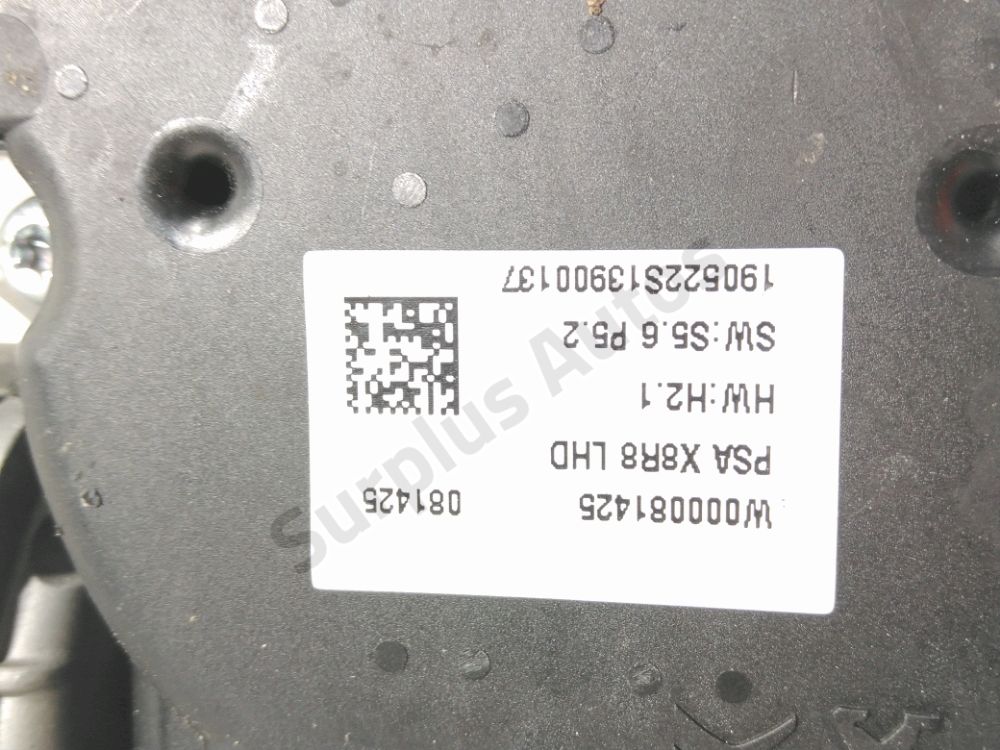 Mécanisme + moteur d'essuie glace avant