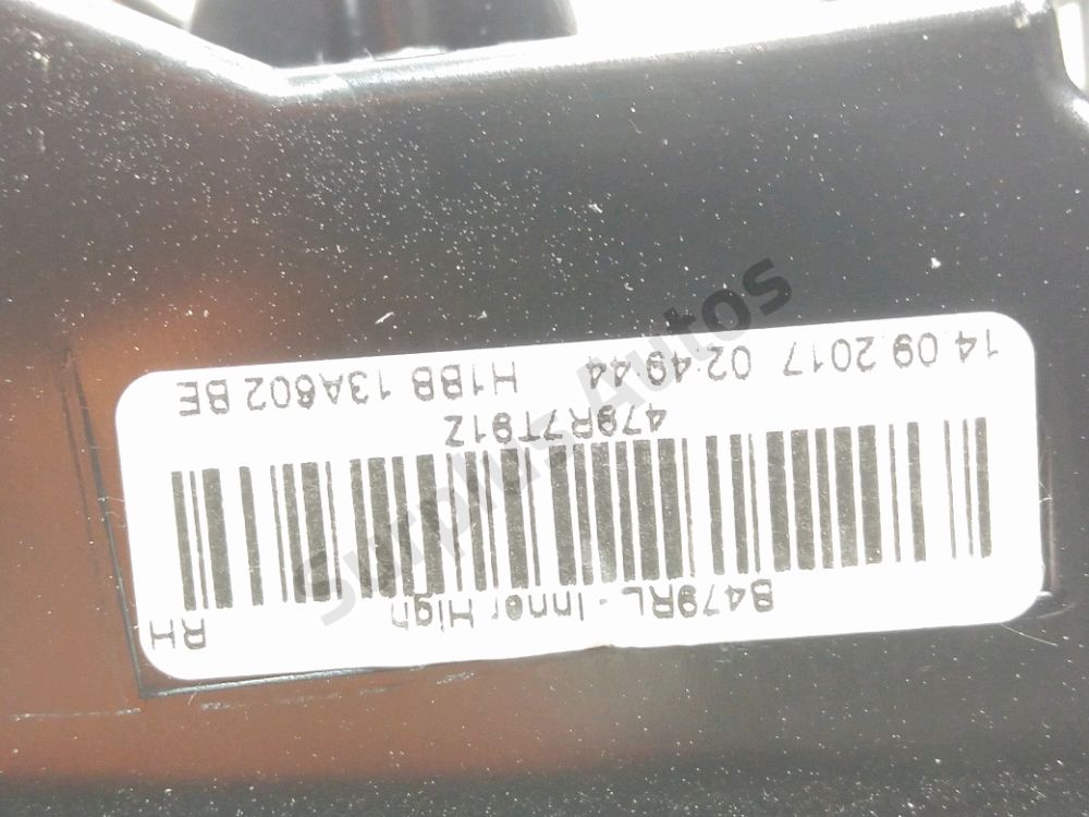 Feu arrière intérieur droit