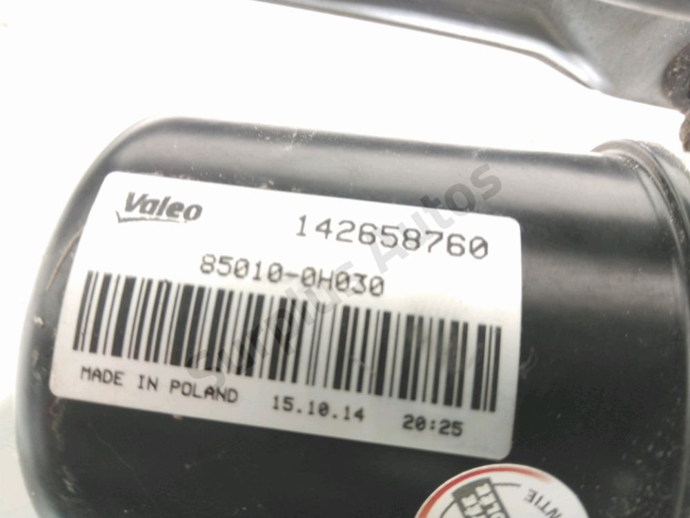 Mécanisme + moteur d'essuie glace avant