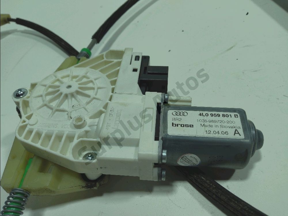 Lève-vitre électrique arrière gauche