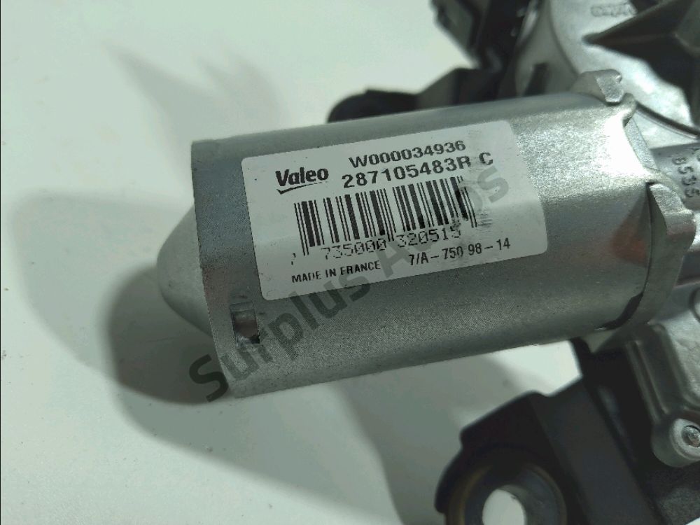 Moteur d'essuie glace arrière