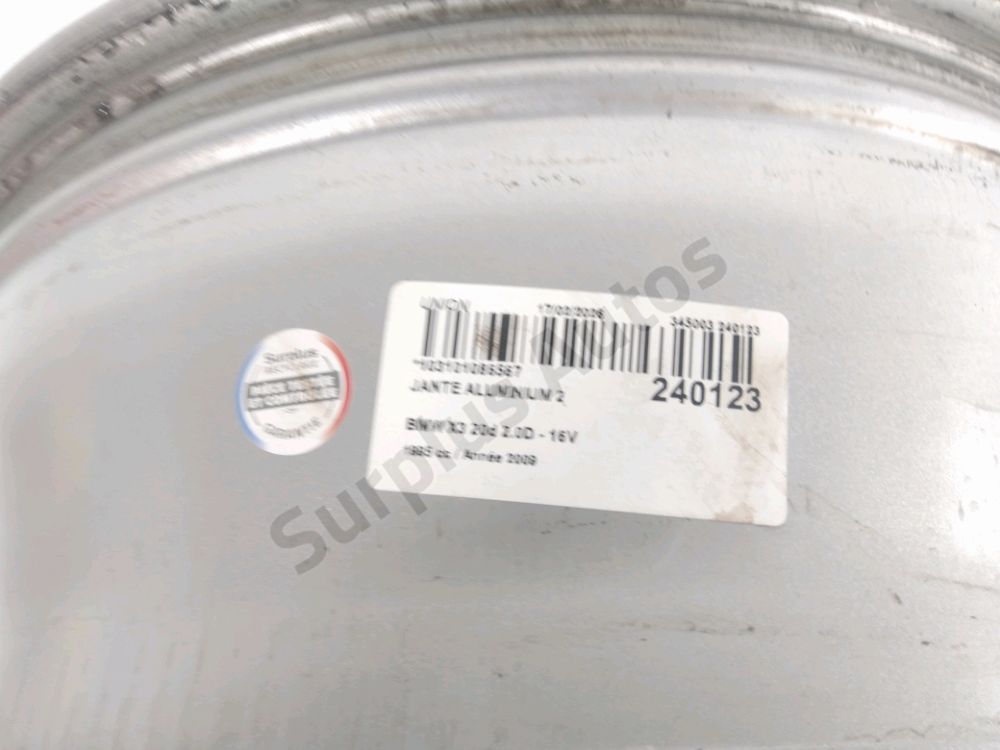 Jante aluminium