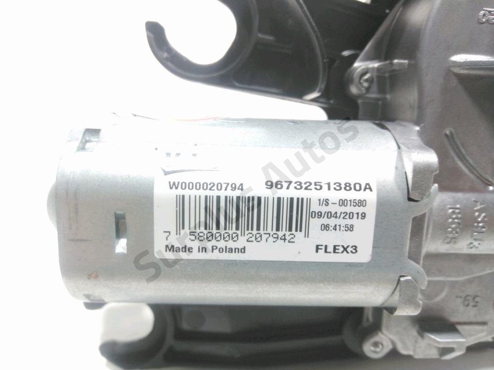 Moteur d'essuie glace arrière