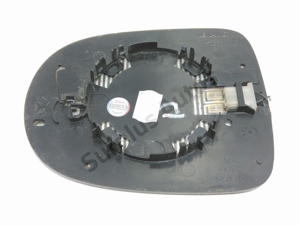 Glace de rétroviseur droit