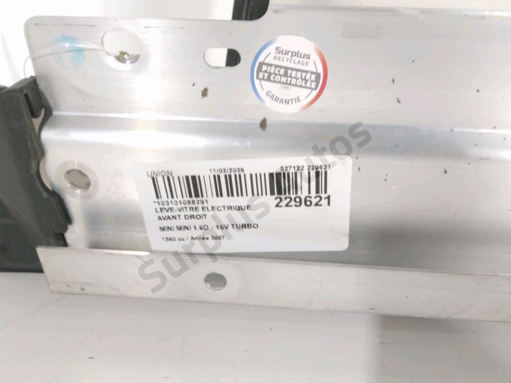 Lève-vitre électrique avant droit