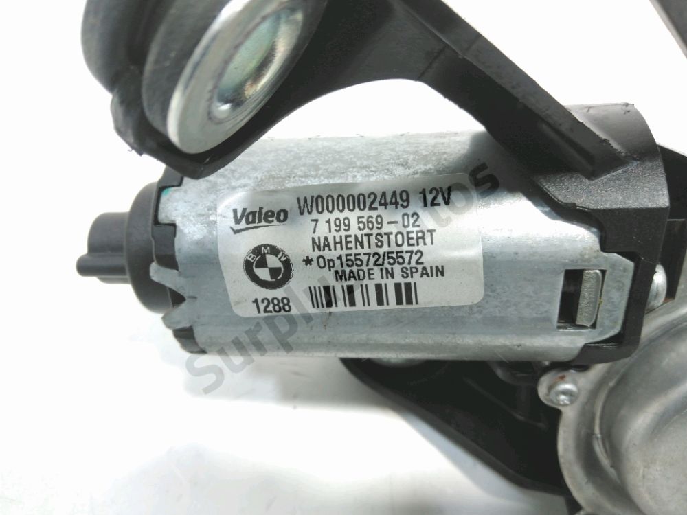 Moteur d'essuie glace arrière