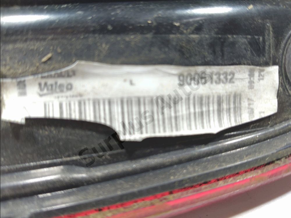 Feu arrière intérieur gauche