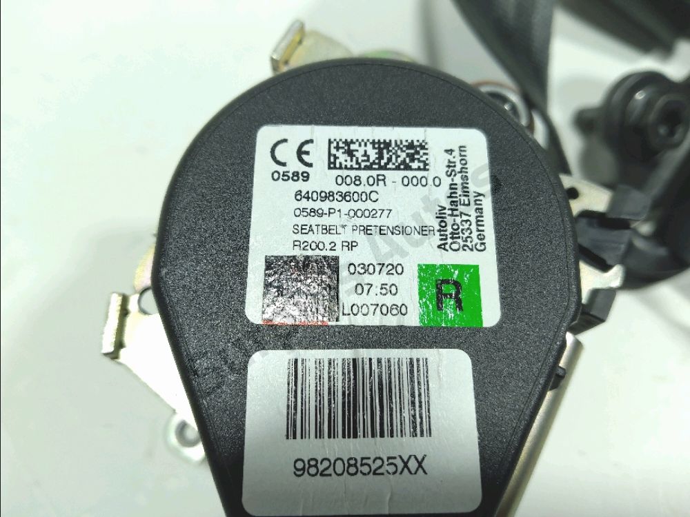 Ceinture avant droite