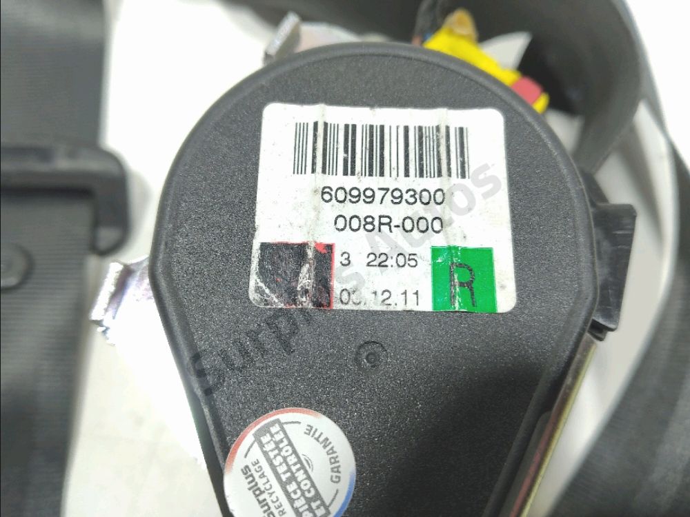 Ceinture avant droite