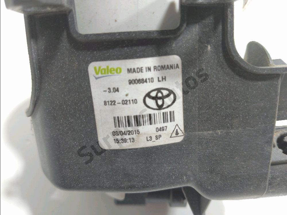 Antibrouillard avant gauche