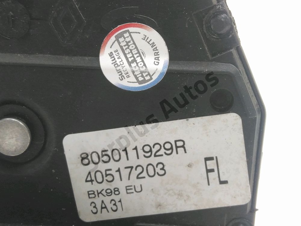 Serrure de porte avant gauche