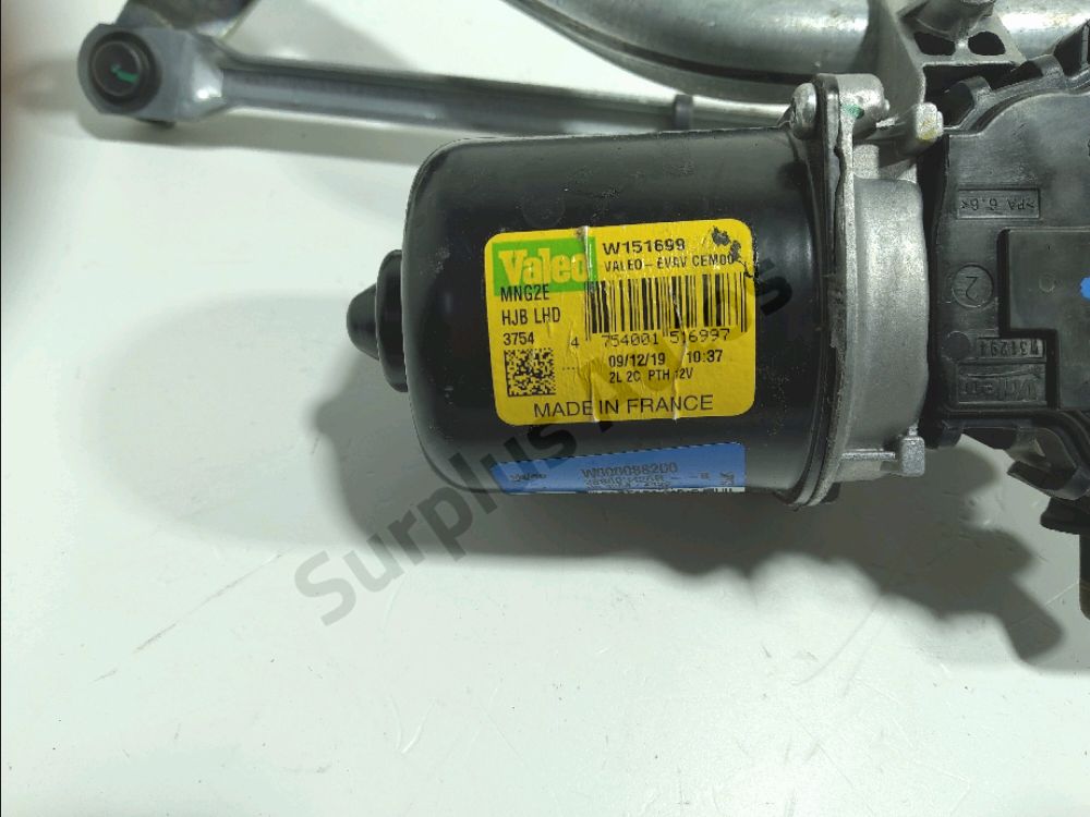 Mécanisme + moteur d'essuie glace avant