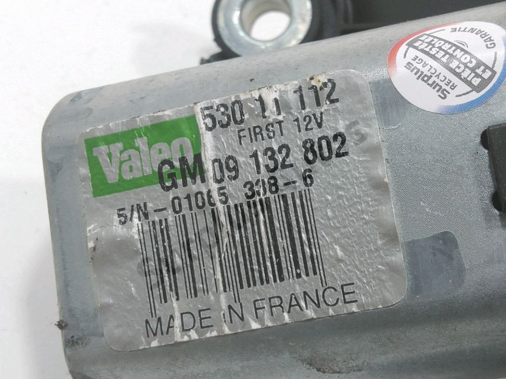 Moteur d'essuie glace arrière