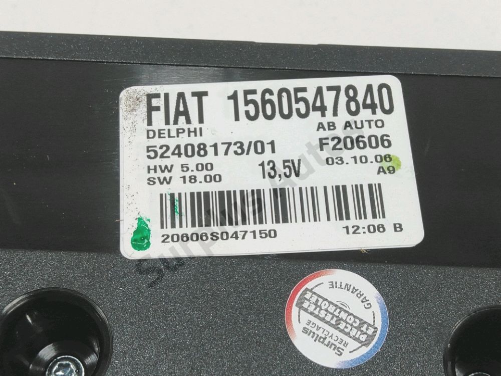Commande de chauffage
