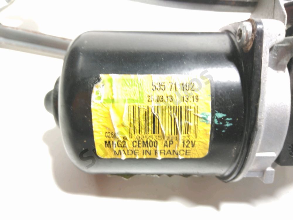 Mécanisme + moteur d'essuie glace avant