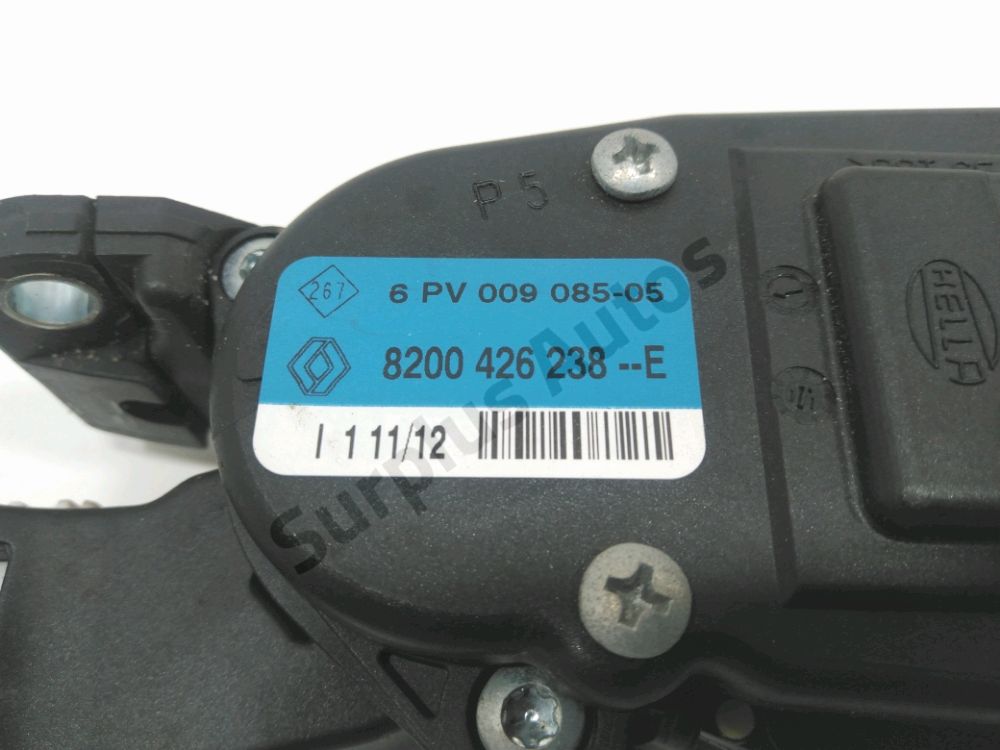 Pédale d'accélérateur