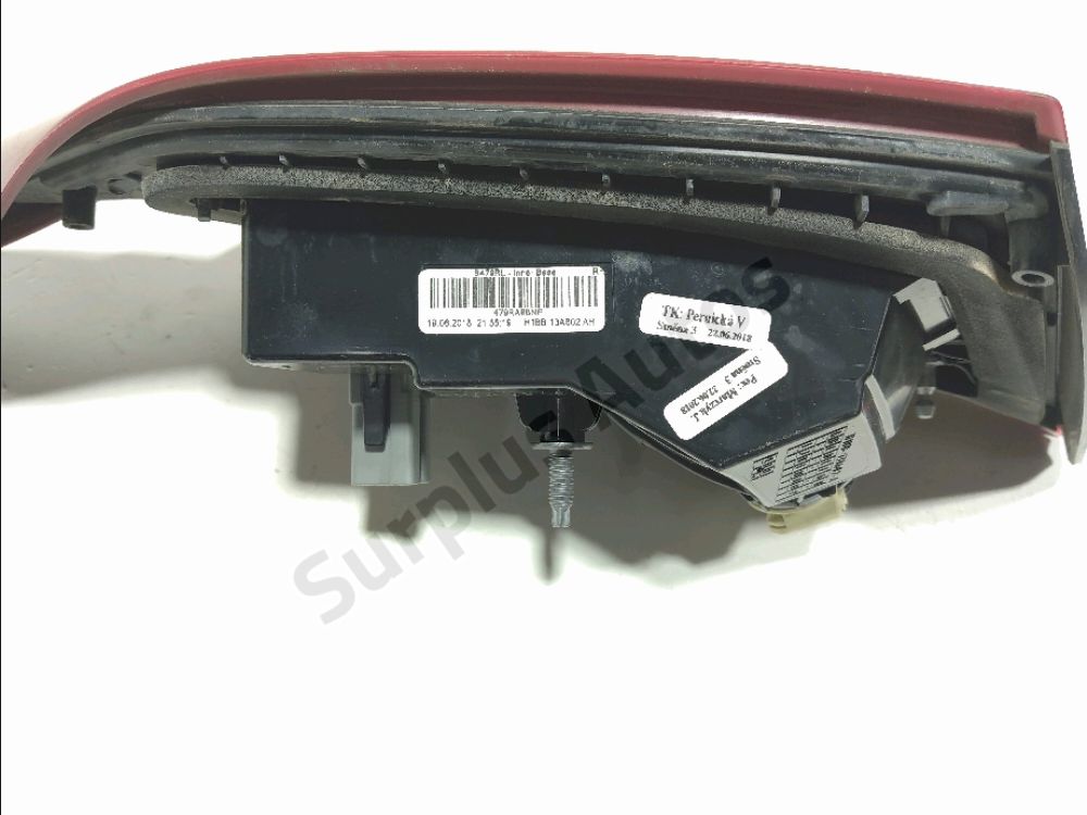 Feu arrière intérieur droit