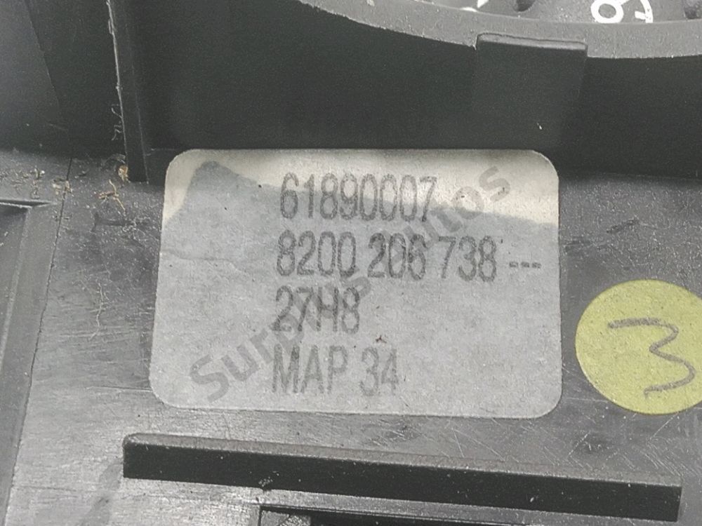 Commande régulateur de vitesse