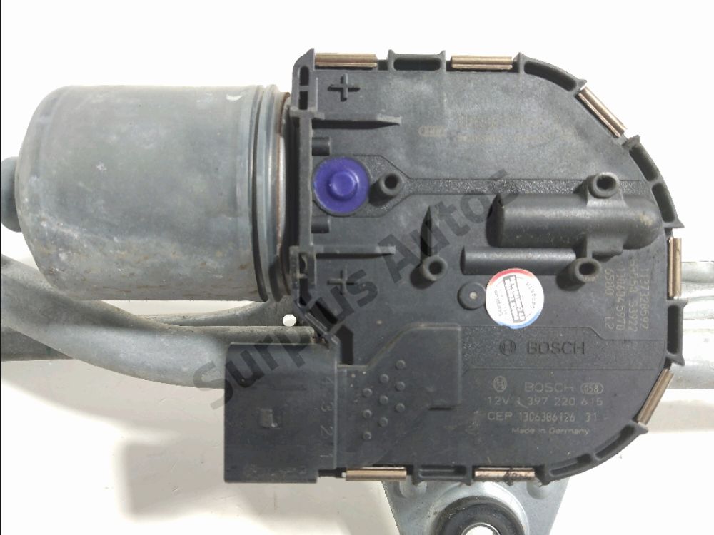 Mécanisme + moteur d'essuie glace avant