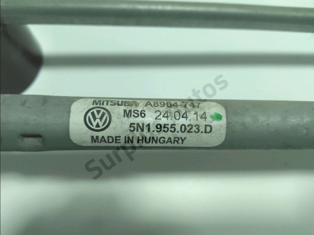 Mécanisme + moteur d'essuie glace avant