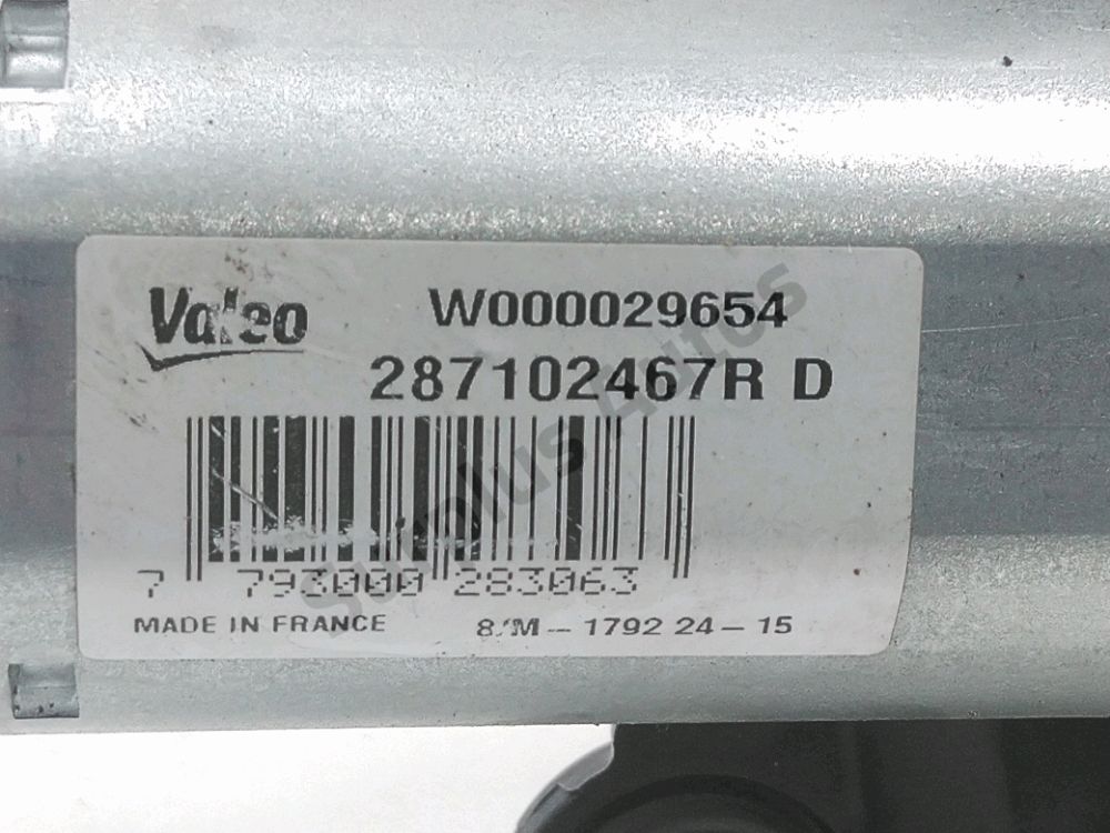 Moteur d'essuie glace arrière