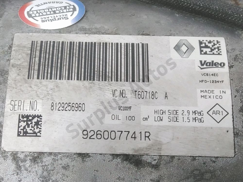 Compresseur de climatisation