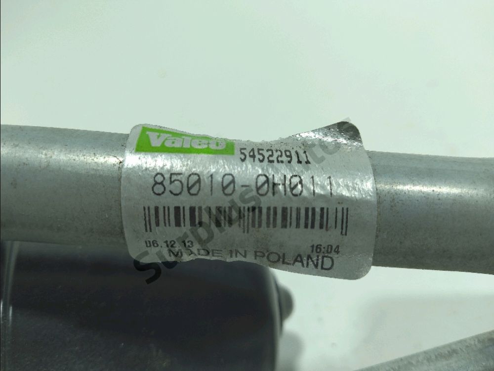 Mécanisme + moteur d'essuie glace avant