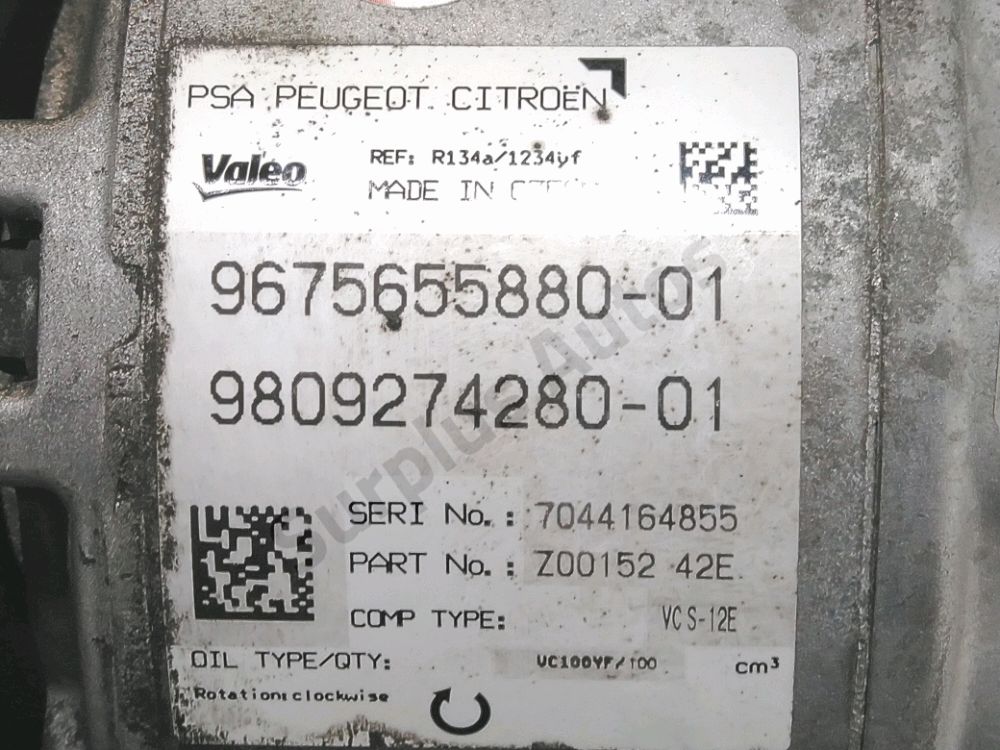 Compresseur de climatisation