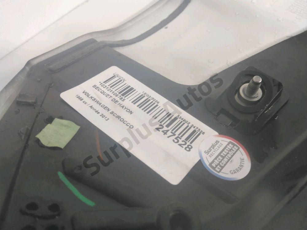 Becquet de hayon