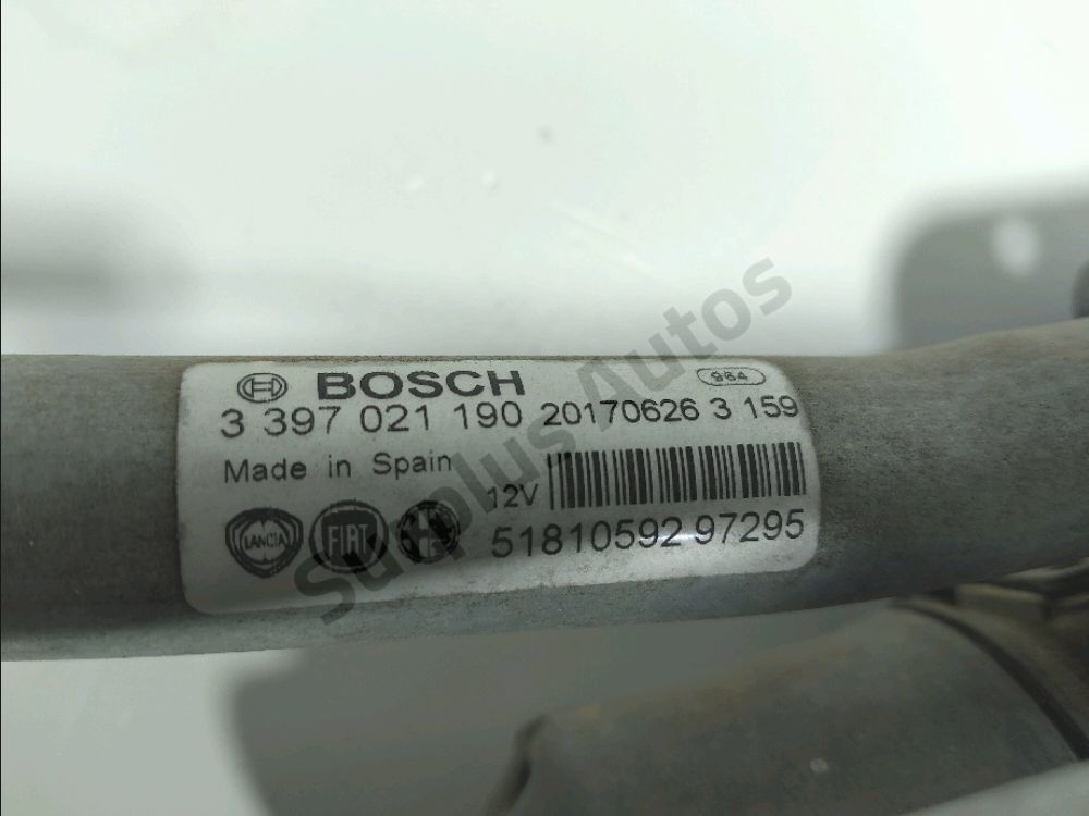 Mécanisme + moteur d'essuie glace avant