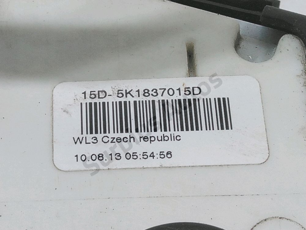 Serrure de porte avant gauche