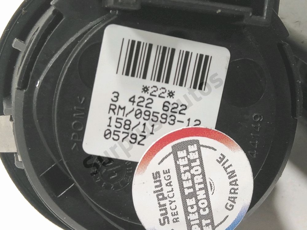 Commande rétroviseur