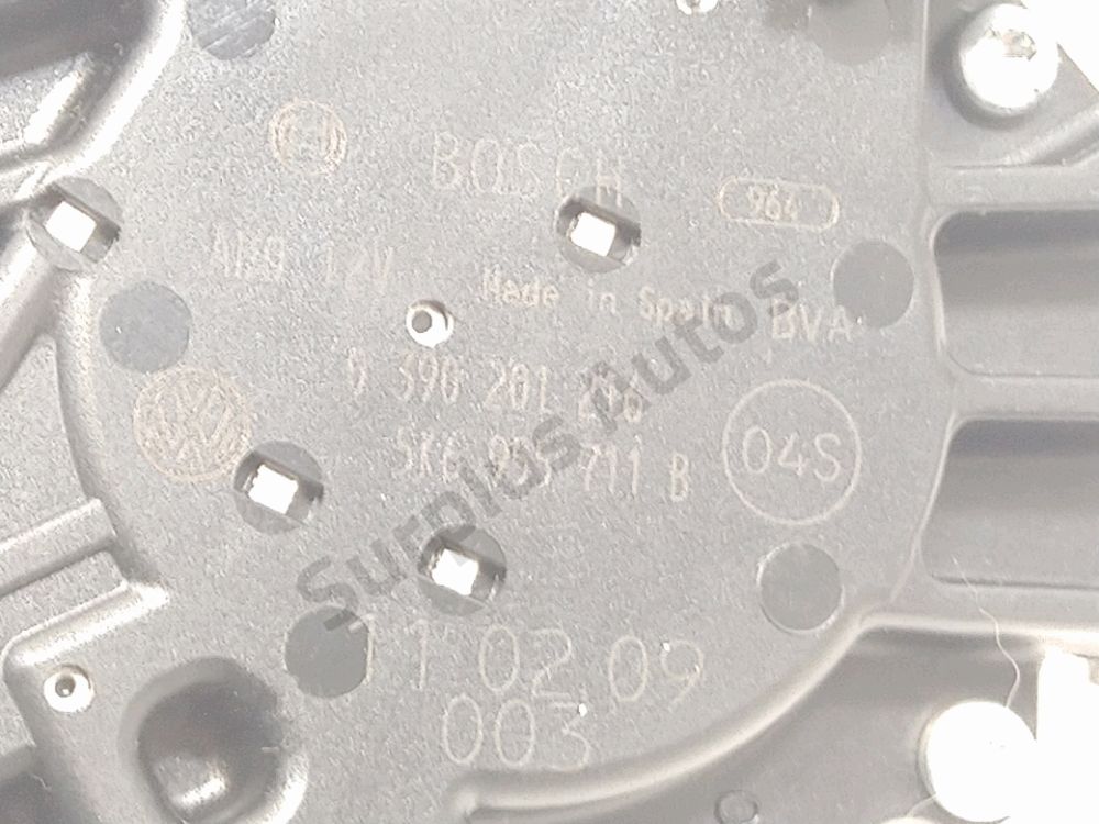Moteur d'essuie glace arrière