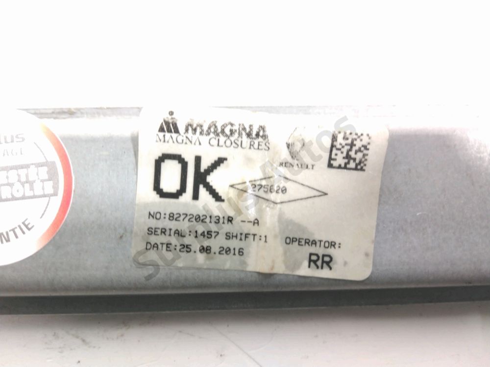 Lève-vitre manuel arrière droit