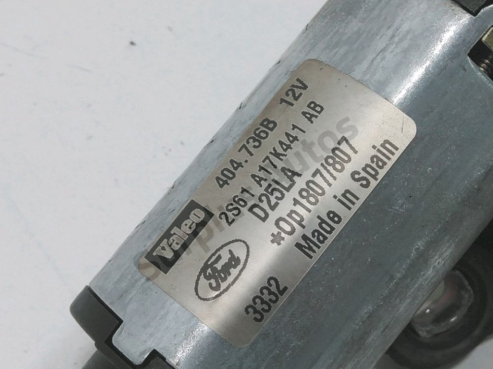 Moteur d'essuie glace arrière
