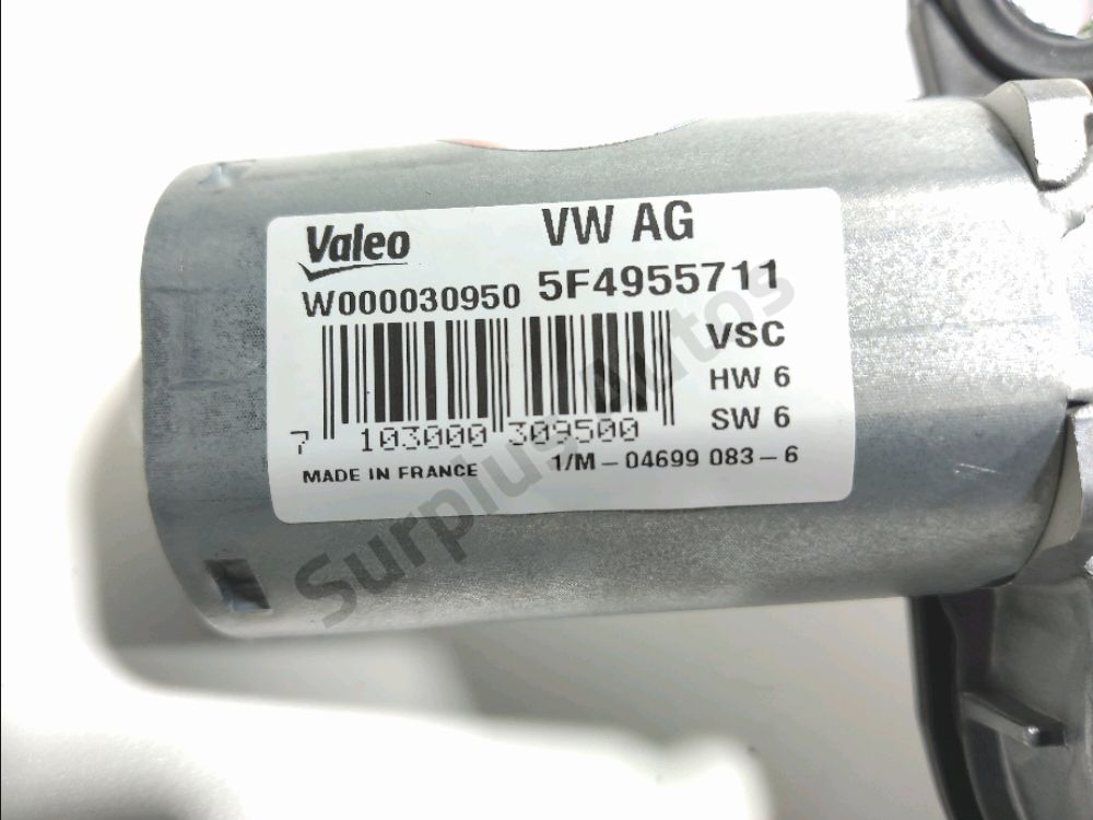 Moteur d'essuie glace arrière