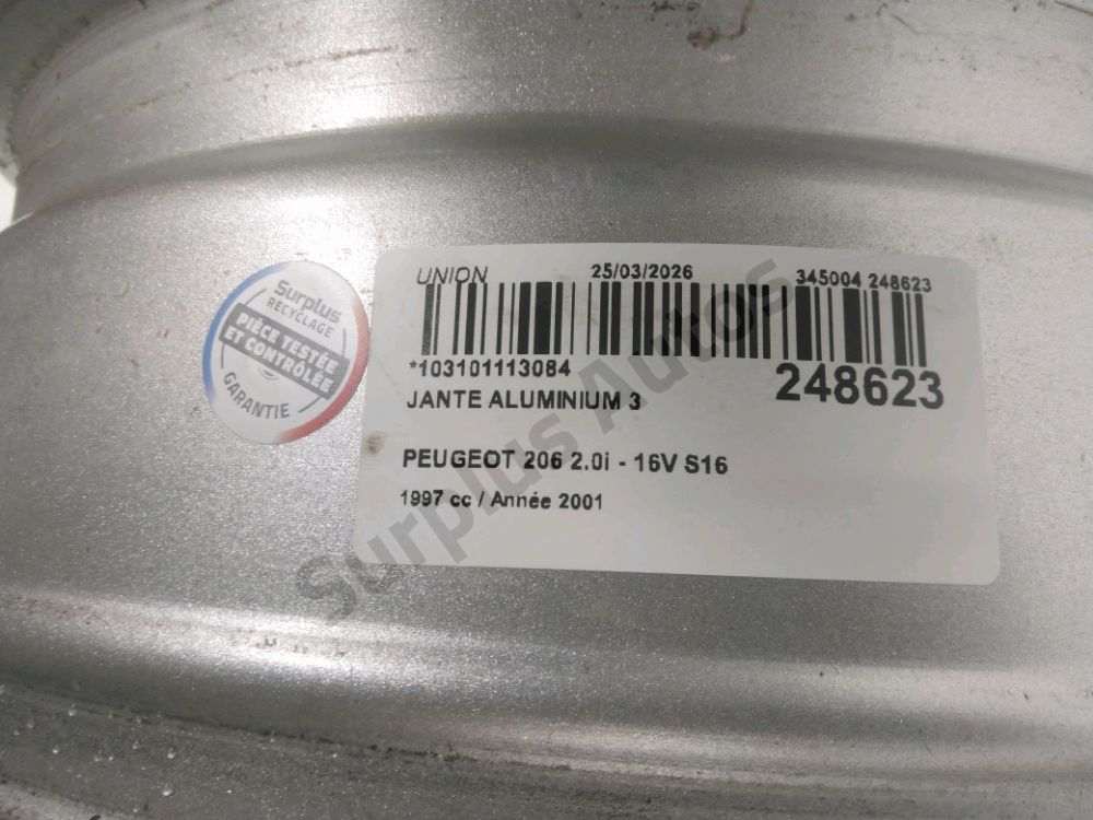 Jante aluminium