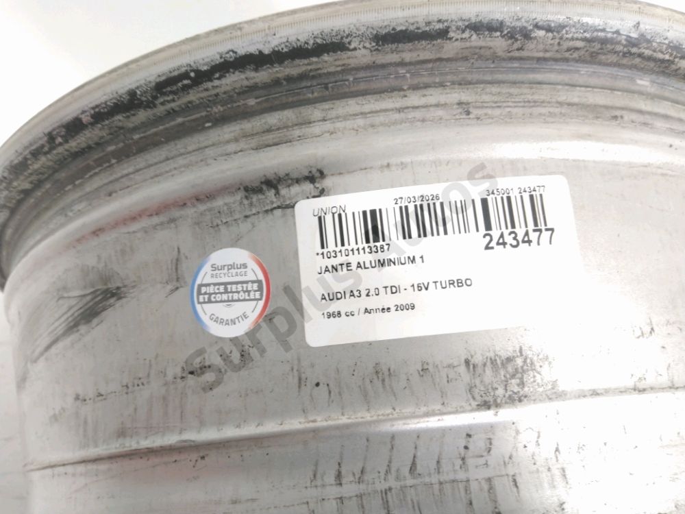 Jante aluminium