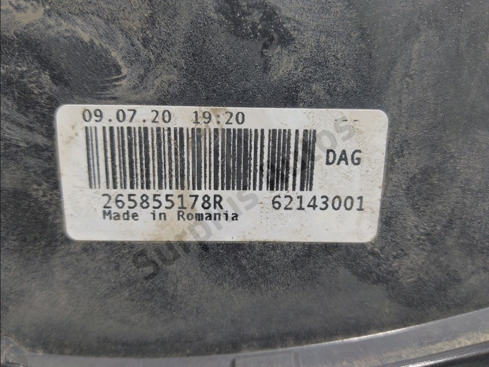 Feu de brouillard arrière gauche