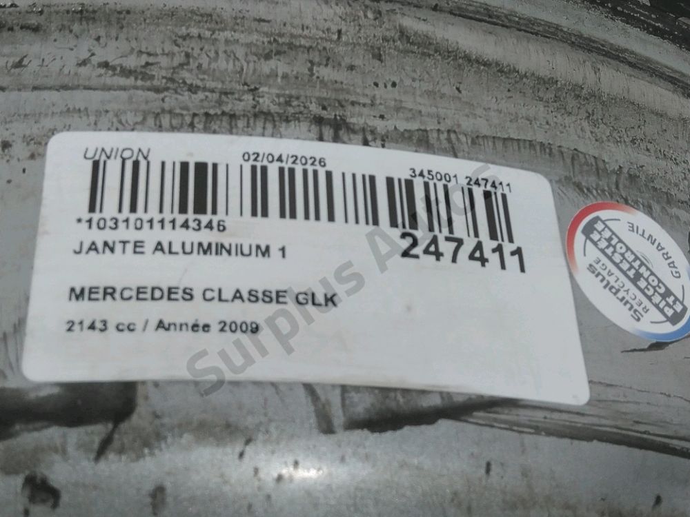 Jante aluminium
