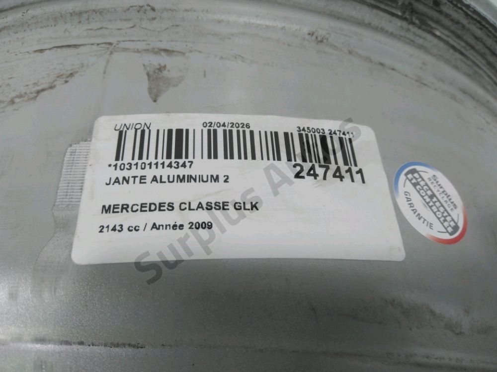 Jante aluminium