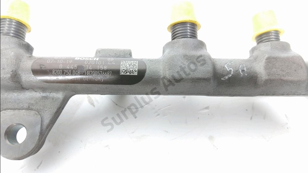 Rampe d'injection
