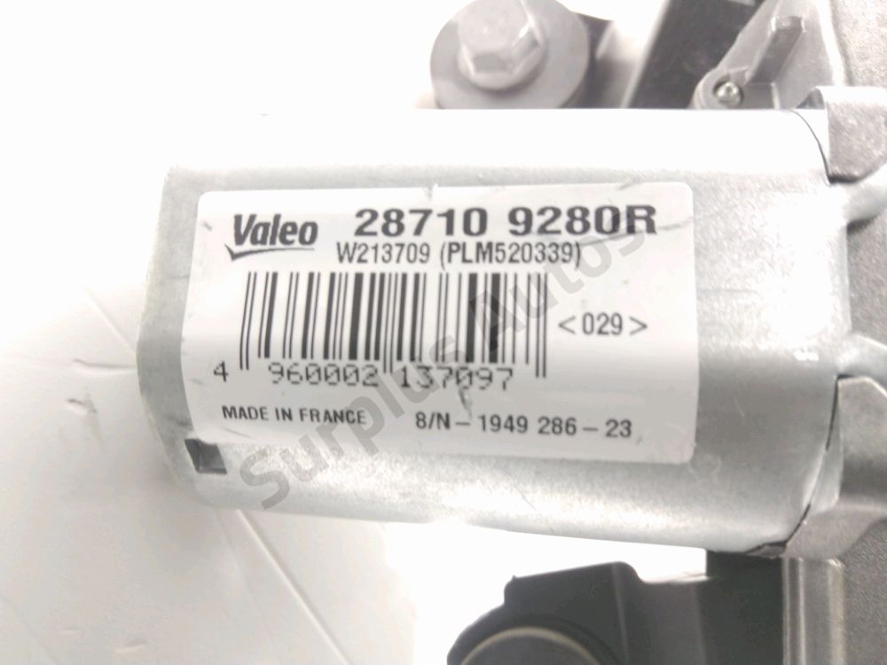 Moteur d'essuie glace arrière