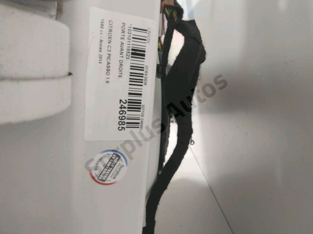 Porte avant droite