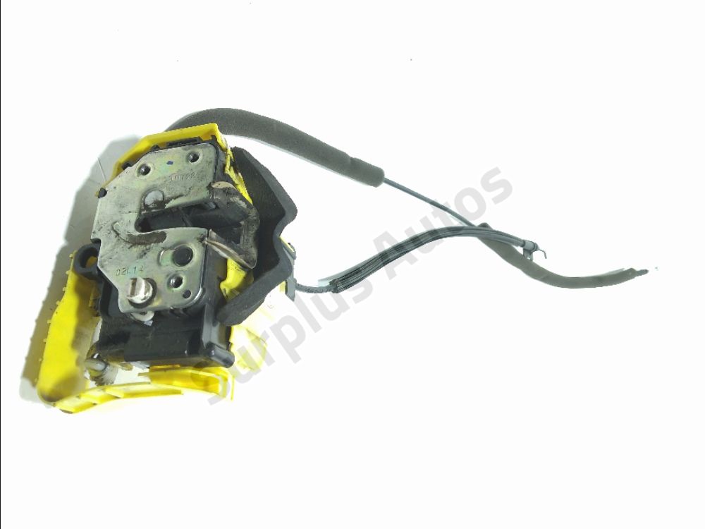 Serrure de porte coulissante gauche