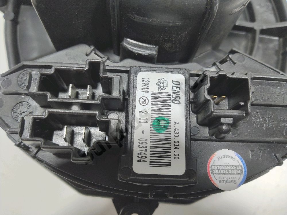 Ventilateur de chauffage