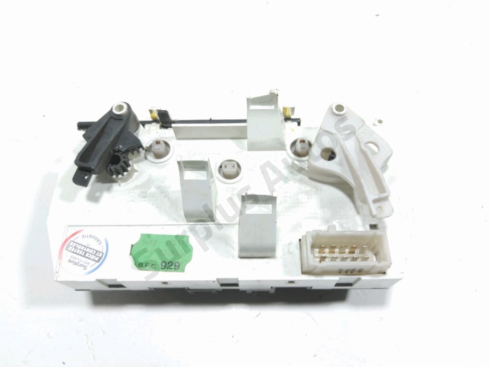 Commande de chauffage