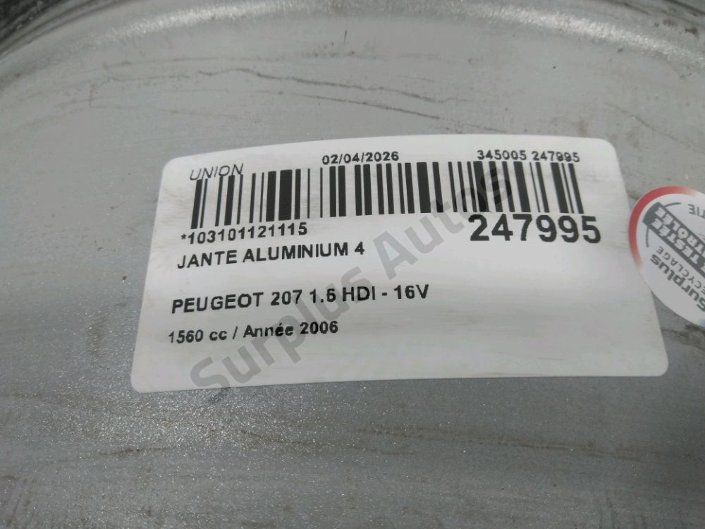 Jante aluminium