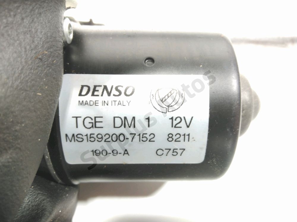 Mécanisme + moteur d'essuie glace avant